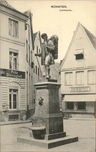 Muenster Westfalen Kiepenkael Denkmal / Muenster /Muenster Stadtkreis