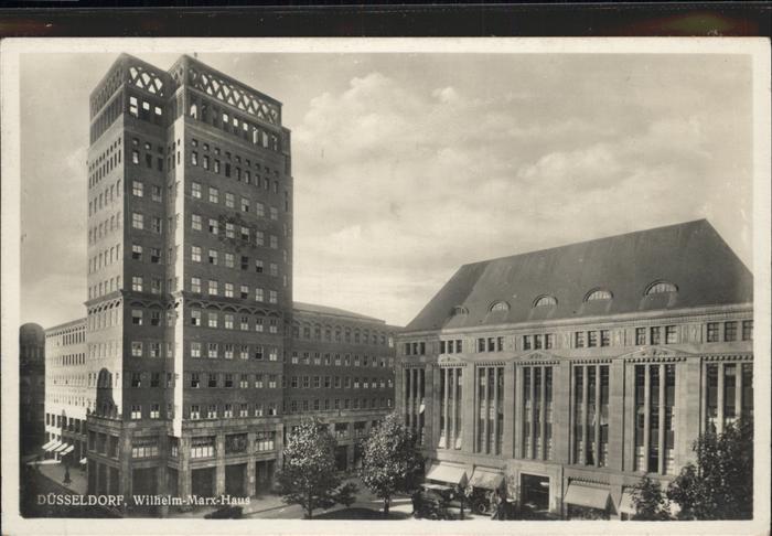 Duesseldorf Wilhelm Marx Haus Duesseldorf Duesseldorf