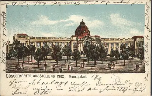 Duesseldorf Ausstellung 1902 Kunstpalast / Duesseldorf /Duesseldorf Stadtkreis