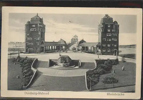 Duisburg Ruhr Rheinbruecke / Duisburg /Duisburg Stadtkreis