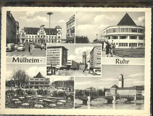 Muelheim Ruhr Stadt Bruecke / Muelheim an der Ruhr /Muelheim Ruhr Stadtkreis