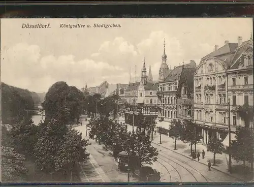 Duesseldorf Koenigsallee Stadtgraben / Duesseldorf /Duesseldorf Stadtkreis