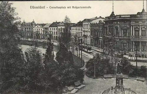 Duesseldorf Corneliusplatz Hofgartenstrasse / Duesseldorf /Duesseldorf Stadtkreis