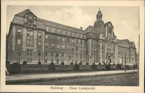 Duisburg Ruhr Neues Landgericht / Duisburg /Duisburg Stadtkreis