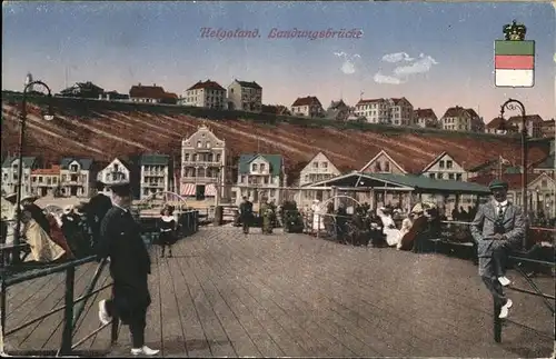 Helgoland Landungsbruecke / Helgoland /Pinneberg LKR