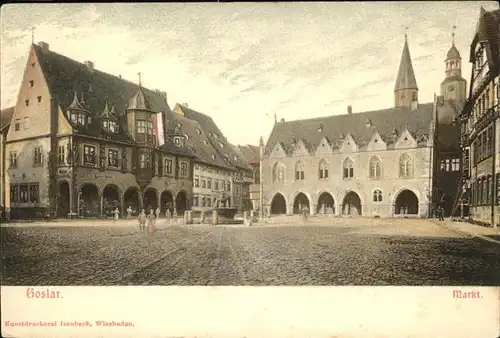 Goslar Markt Brunnen / Goslar /Goslar LKR