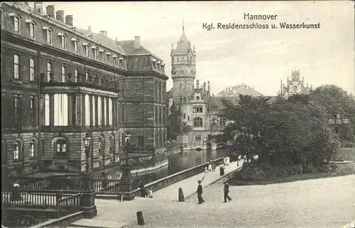 Hannover Residenzschloss Wasserkunst / Hannover /Region Hannover LKR