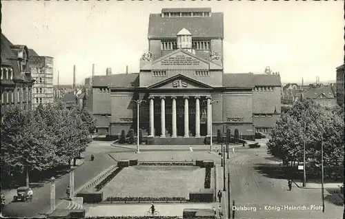 Duisburg Ruhr Koenig Heinrich Platz / Duisburg /Duisburg Stadtkreis