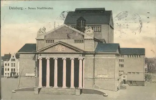 Duisburg Ruhr Neues Stadttheater / Duisburg /Duisburg Stadtkreis