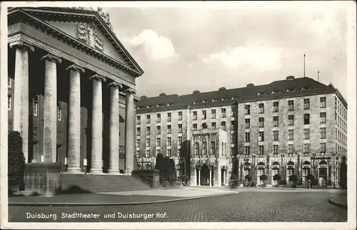 Duisburg Ruhr Stadttheater Duisburger Hof  / Duisburg /Duisburg Stadtkreis