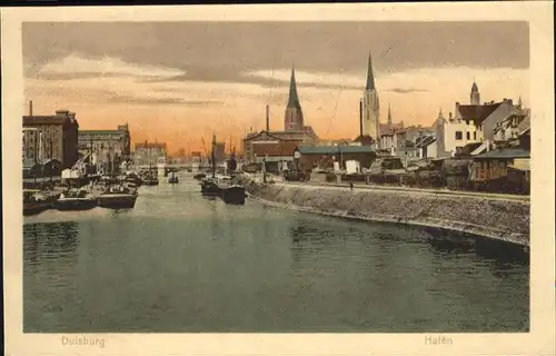 Duisburg Ruhr Hafen Schiff / Duisburg /Duisburg Stadtkreis