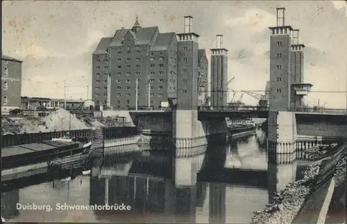 Duisburg Ruhr Schwanentorbruecke  / Duisburg /Duisburg Stadtkreis