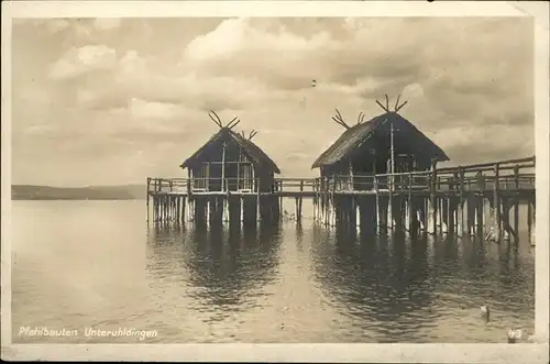 Unteruhldingen Pfahlbauten / Uhldingen-Muehlhofen /Bodenseekreis LKR