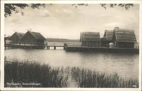 Unteruhldingen Pfahlbauten / Uhldingen-Muehlhofen /Bodenseekreis LKR