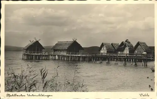 Unteruhldingen Pfahlbauten / Uhldingen-Muehlhofen /Bodenseekreis LKR