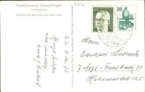 Unteruhldingen Pfahlbauten / Uhldingen-Muehlhofen /Bodenseekreis LKR