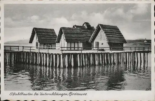 Unteruhldingen Pfahlbauten / Uhldingen-Muehlhofen /Bodenseekreis LKR