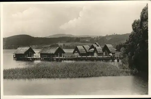 Unteruhldingen Pfahlbauten / Uhldingen-Muehlhofen /Bodenseekreis LKR