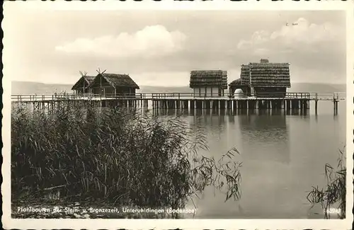 Unteruhldingen Pfahlbauten / Uhldingen-Muehlhofen /Bodenseekreis LKR