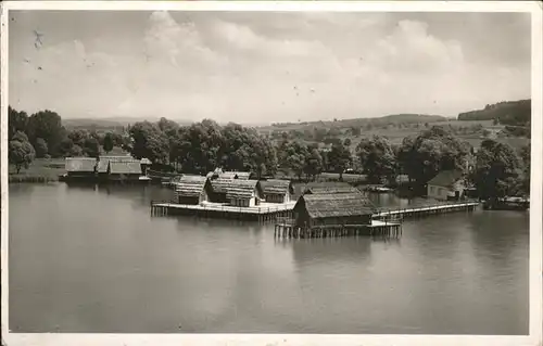 Unteruhldingen Pfahlbauten / Uhldingen-Muehlhofen /Bodenseekreis LKR