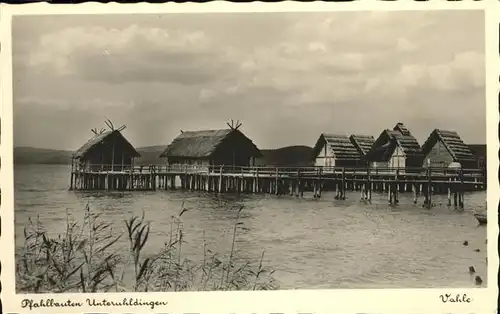 Unteruhldingen Pfahlbauten / Uhldingen-Muehlhofen /Bodenseekreis LKR