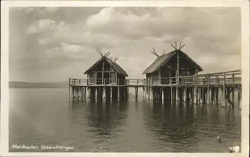 Unteruhldingen Pfahlbauten / Uhldingen-Muehlhofen /Bodenseekreis LKR