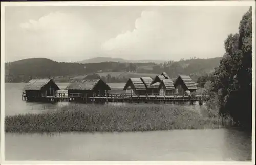 Unteruhldingen Pfahlbauten / Uhldingen-Muehlhofen /Bodenseekreis LKR