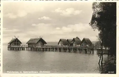 Unteruhldingen Pfahlbauten / Uhldingen-Muehlhofen /Bodenseekreis LKR