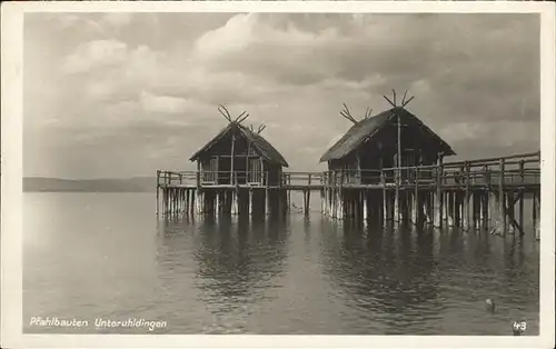 Unteruhldingen Pfahlbauten / Uhldingen-Muehlhofen /Bodenseekreis LKR