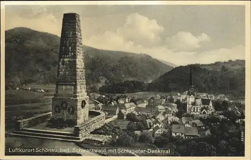Schoenau Schwarzwald Schlageter-Denkmal / Schoenau im Schwarzwald /Loerrach LKR