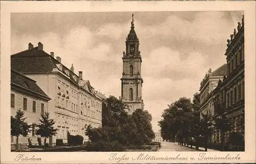 Potsdam Militaerwaisenhaus Garnisonkirche / Potsdam /Potsdam Stadtkreis