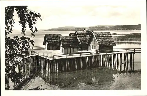 Unteruhldingen Pfahlbauten / Uhldingen-Muehlhofen /Bodenseekreis LKR