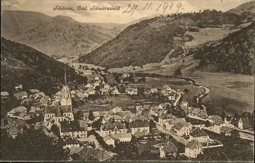 Schoenau Schwarzwald Gesamtansicht / Schoenau im Schwarzwald /Loerrach LKR