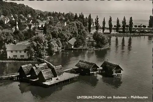 Unteruhldingen Pfahlbauten / Uhldingen-Muehlhofen /Bodenseekreis LKR