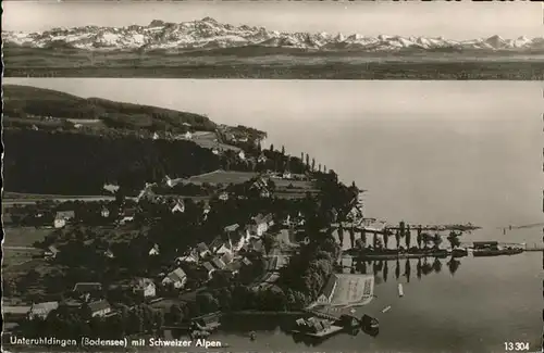 Unteruhldingen Luftbild Alpen / Uhldingen-Muehlhofen /Bodenseekreis LKR