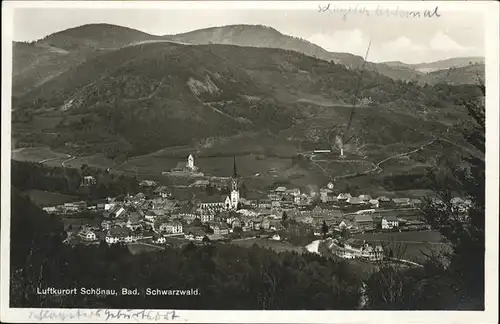 Schoenau Schwarzwald Gesamtansicht / Schoenau im Schwarzwald /Loerrach LKR