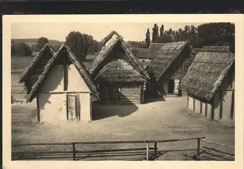 Unteruhldingen Pfahlbauten / Uhldingen-Muehlhofen /Bodenseekreis LKR