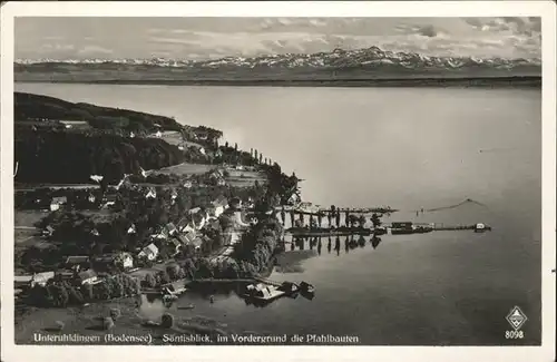 Unteruhldingen Luftbild / Uhldingen-Muehlhofen /Bodenseekreis LKR