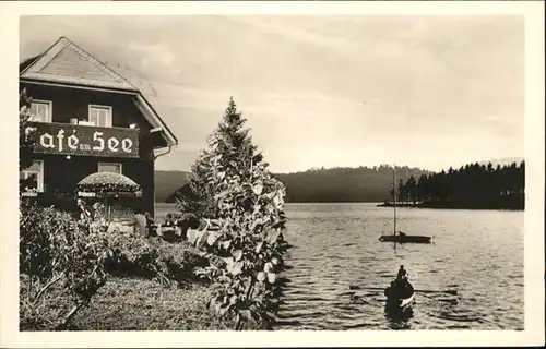 Schluchsee Cafe am See / Schluchsee /Breisgau-Hochschwarzwald LKR