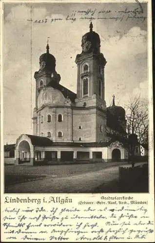 Lindenberg Allgaeu Stadtpfarrkirche / Lindenberg i.Allgaeu /Lindau LKR