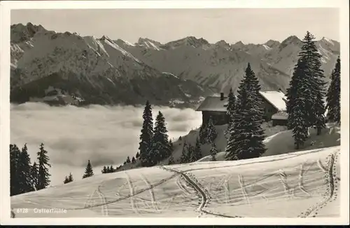 Pfronten Ostlerhuette Breitenberg / Pfronten /Ostallgaeu LKR