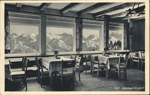 Sonthofen Oberallgaeu Gasthaus Allgaeuer Berghof Alpe Eck Hoernern / Sonthofen /Oberallgaeu LKR