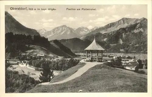 Oberstdorf Pavillon Plattebichel / Oberstdorf /Oberallgaeu LKR