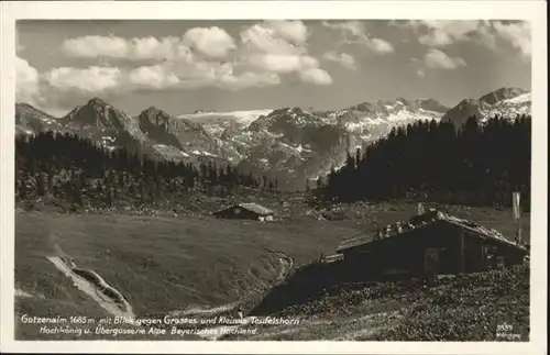 Berchtesgaden Gotzenalm Teufelshorn Hochkoenig / Berchtesgaden /Berchtesgadener Land LKR