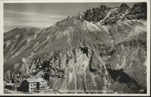 Oberstdorf Kemptnerhuette Vierschuessen-Graetle / Oberstdorf /Oberallgaeu LKR