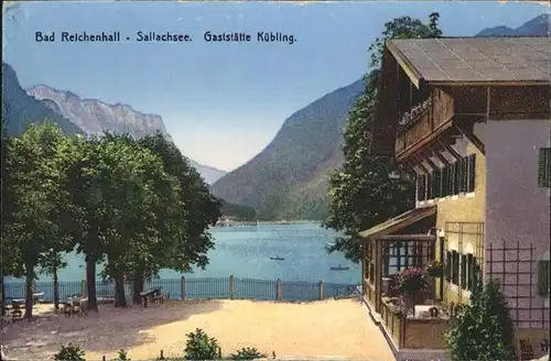 Bad Reichenhall Sallachsee Gaststaette Kuebling / Bad Reichenhall /Berchtesgadener Land LKR