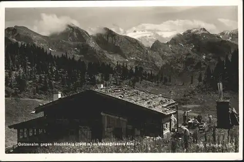 Berchtesgaden Gotzenalm Hochkoenig  / Berchtesgaden /Berchtesgadener Land LKR