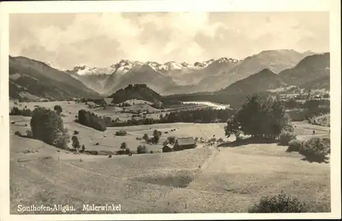 Sonthofen Oberallgaeu Malerwinkel / Sonthofen /Oberallgaeu LKR