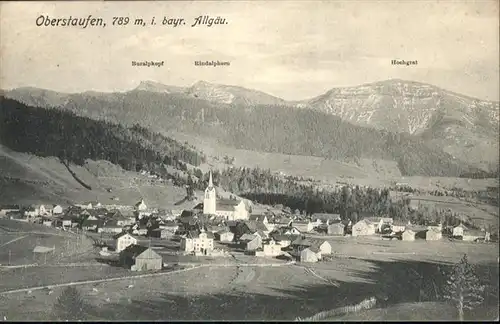 Oberstaufen Buralpkopf Rindalphorn Hochgrat / Oberstaufen /Oberallgaeu LKR