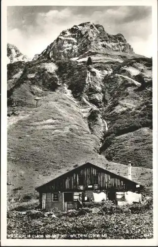 Oberstdorf Kaeseralm Kleine Wilde / Oberstdorf /Oberallgaeu LKR